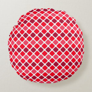 Modern Geometrisch Patroon Rond Kussen