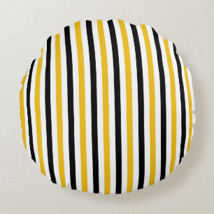 Modern Geometrisch Patroon Rond Kussen