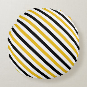 Modern Geometrisch Patroon Rond Kussen
