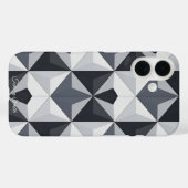 Modern geometrisch patroon - slank en stijlvol Case-Mate iPhone case (Achterkant (horizontaal))