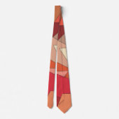 Modern geometrisch patroon stropdas (Achterkant)