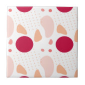 Modern geometrisch patroon tegeltje (Voorkant)