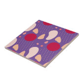 Modern geometrisch patroon tegeltje (Zijkant)