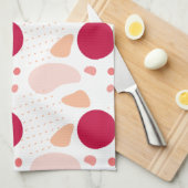 Modern geometrisch patroon theedoek (Quarter Fold)