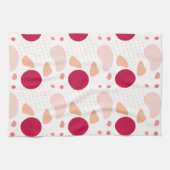 Modern geometrisch patroon theedoek (Horizontaal)