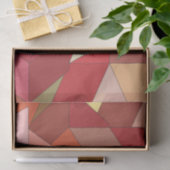 Modern geometrisch patroon tissuepapier (Geschenk)