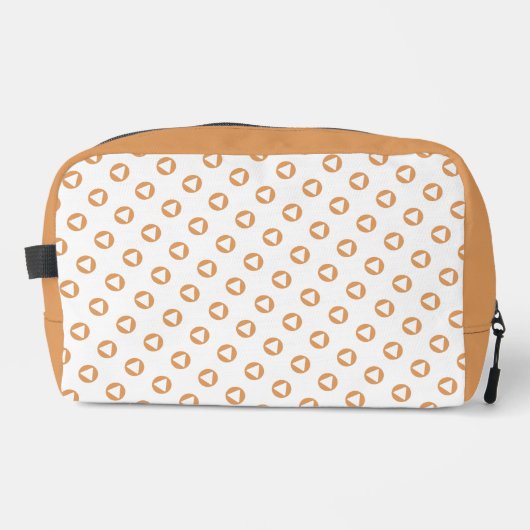 Modern geometrisch patroon toilettasje (Voorkant)