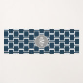 Modern geometrisch patroon yogamat (Voorkant (horizontaal))