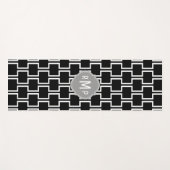 Modern geometrisch patroon yogamat (Voorkant (horizontaal))