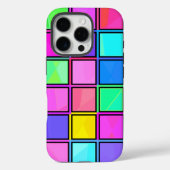 Modern geometrisch patroonontwerp Case-Mate iPhone case (Achterkant)