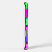 Modern geometrisch patroonontwerp Case-Mate iPhone case (Achterkant / Rechts)