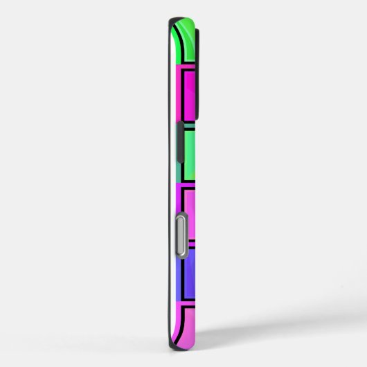 Modern geometrisch patroonontwerp Case-Mate iPhone case (Achterkant / Rechts)