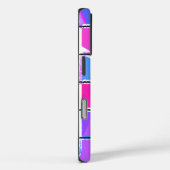 Modern geometrisch patroonontwerp Case-Mate iPhone case (Achterkant / Rechts)