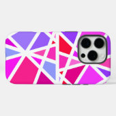 Modern geometrisch patroonontwerp Case-Mate iPhone case (Achterkant (horizontaal))