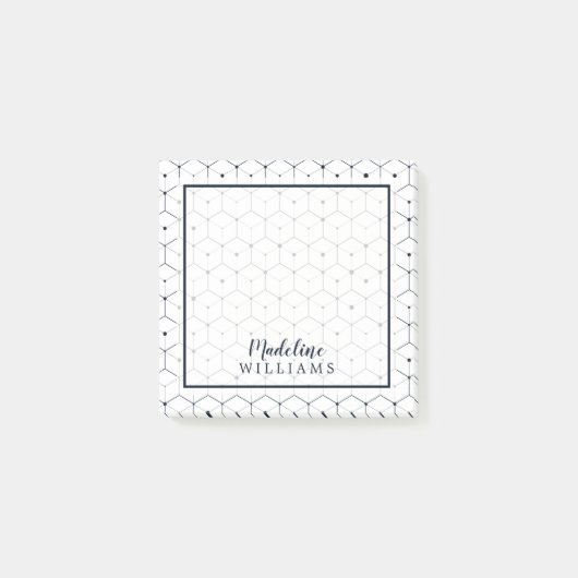 Modern geometrisch post-it® notes (Voorkant)