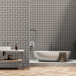 Modern geometrisch rond patroon nr.1 behang
