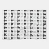 Modern geometrisch schaakstuk spelpatroon theedoek (Horizontaal)