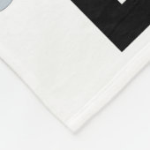 Modern geometrisch veelkleurig patroon fleece deken (Hoek)