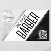 Modern geometrisch vet flyer (Voorkant)