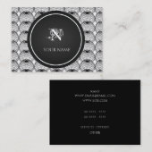 Modern geometrisch visitekaartje (Voorkant / Achterkant)