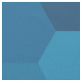 Modern geometrisch zeshoekig patroon stof (Close Up)