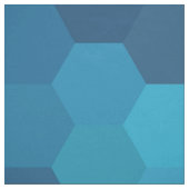 Modern geometrisch zeshoekig patroon stof (Swatch)