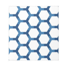 Modern geometrisch zeshoekpatroon