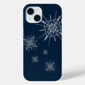 Modern | Geometrische sneeuwvlokken | Winter Case-Mate iPhone Case (Achterkant)
