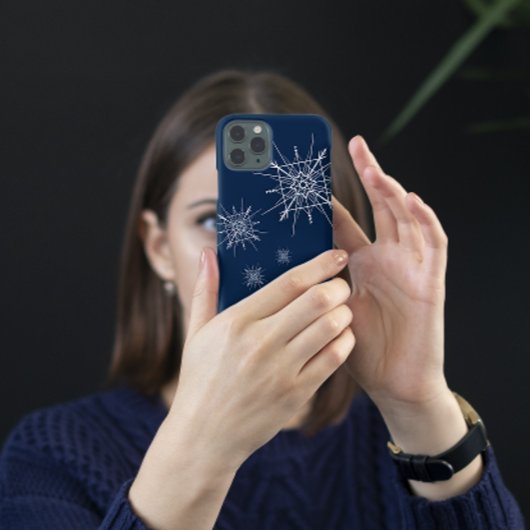 Modern | Geometrische sneeuwvlokken | Winter Case-Mate iPhone Case
