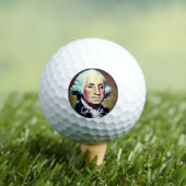 Modern George Washington Golfballen (Insitu Shirt)