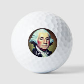 Modern George Washington Golfballen (Voorkant)