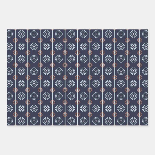 Modern Geos Series 1 Grote set inpakpapier (Voorkant 3)