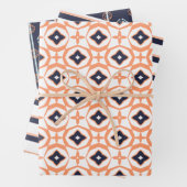 Modern Geos Series 1 Grote set inpakpapier (In situ)