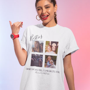 Modern Gepersonaliseerd Beste vriendinnen 4 T-shirt