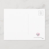 Modern gepersonaliseerd briefkaart met kerstfotoka (Achterkant)