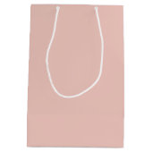 Modern gepersonaliseerd bruidsmeisje voorstel medium cadeauzakje (Achterkant)