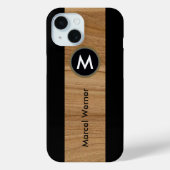 Modern gepersonaliseerd Case-Mate iPhone case (Achterkant)