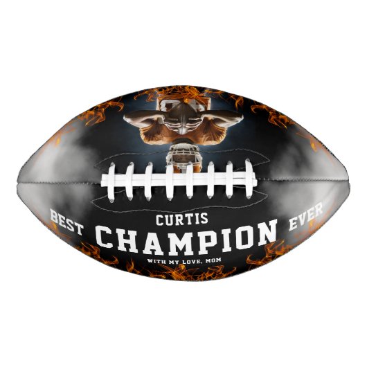 Modern gepersonaliseerd Football foto cadeau voor  (Voorkant)