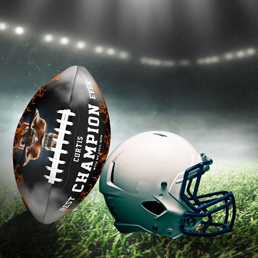 Modern gepersonaliseerd Football foto cadeau voor 