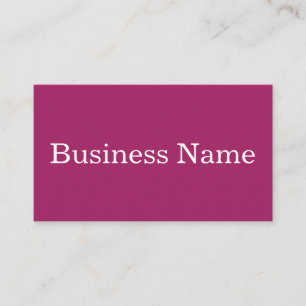 Modern Gepersonaliseerd Gepersonaliseerd Roze Visitekaartje