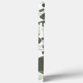 Modern gepersonaliseerd grafisch groen Eucalyptusp Case-Mate iPhone Case (Achterkant / Rechts)