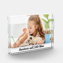 Modern gepersonaliseerd kind en hond