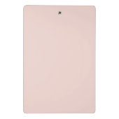 Modern gepersonaliseerd monogram en naam Pastel Pi Mini Klembord (Achterkant)