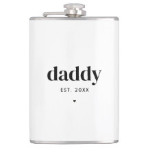 Modern Gepersonaliseerd Typografie papa Vaderdag