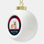 Modern geplakt aangepaste nieuwe puppy keramische bal ornament (Rechts)