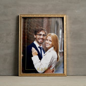 Modern geprogrammeerd monogram folie afdrukken