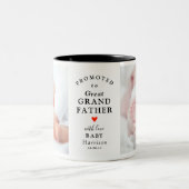 Modern gepromoveerd tot overgrootvader 2 Foto Scha Tweekleurige Koffiemok (Center)