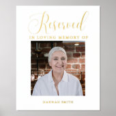 Modern gereserveerd gedenkteken voor foto folie afdrukken (Voorkant)