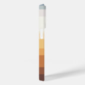 Modern gestreept Case-Mate iPhone case (Achterkant / Rechts)