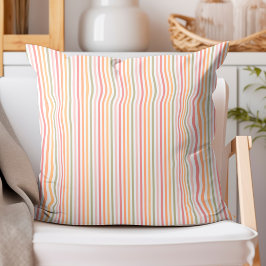 Modern gestreept kussen